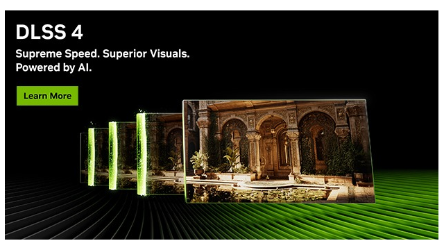 NVIDIA DLSS 4 支持多帧生成，并可为全套 DLSS 技术带来提升